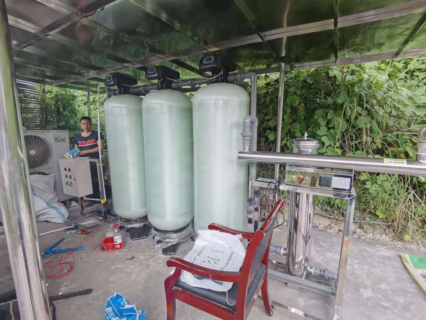 多介质过滤器，地下水净化鼎盛游戏(中国)官方网站
